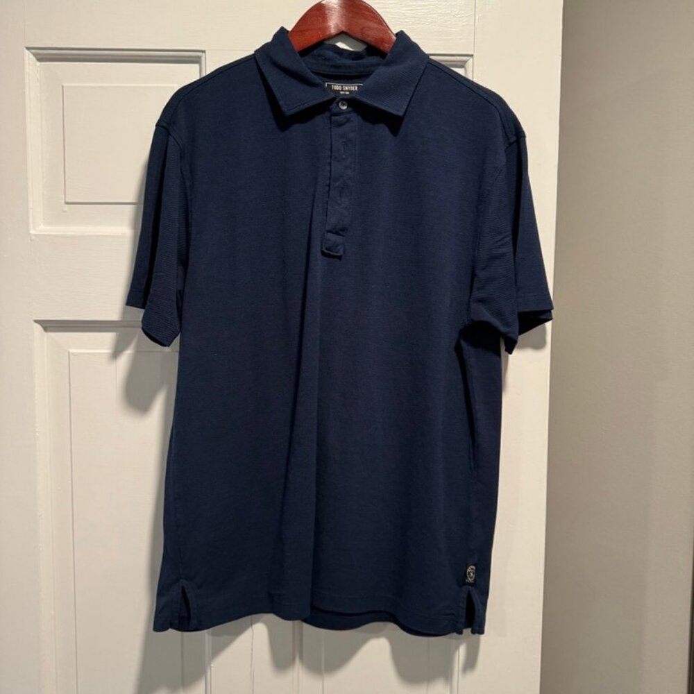 Todd Snyder Navy Polo - Medium - Brand New